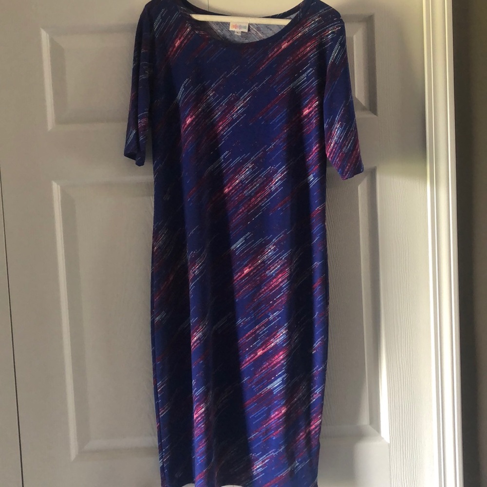 Lularoe Julia Dress. Like new size L